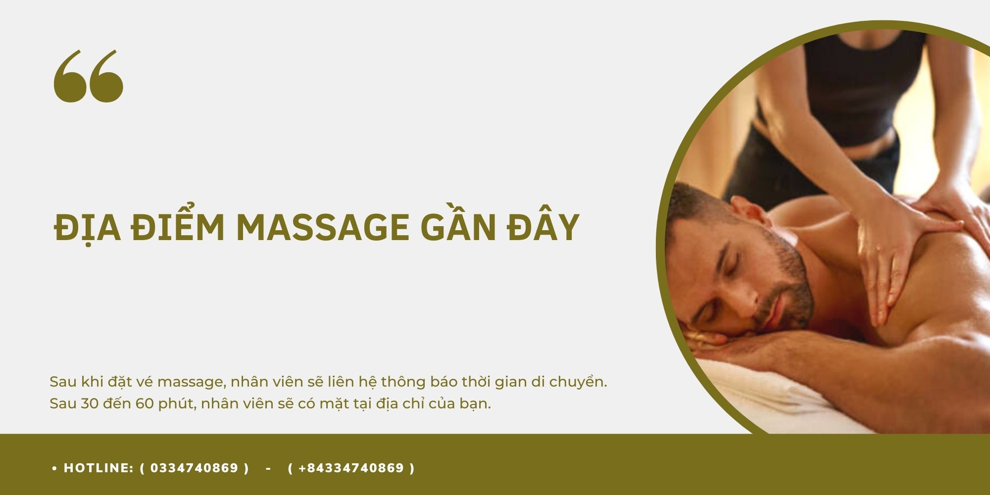 ĐỊA ĐIỂM MASSAGE GẦN ĐÂY